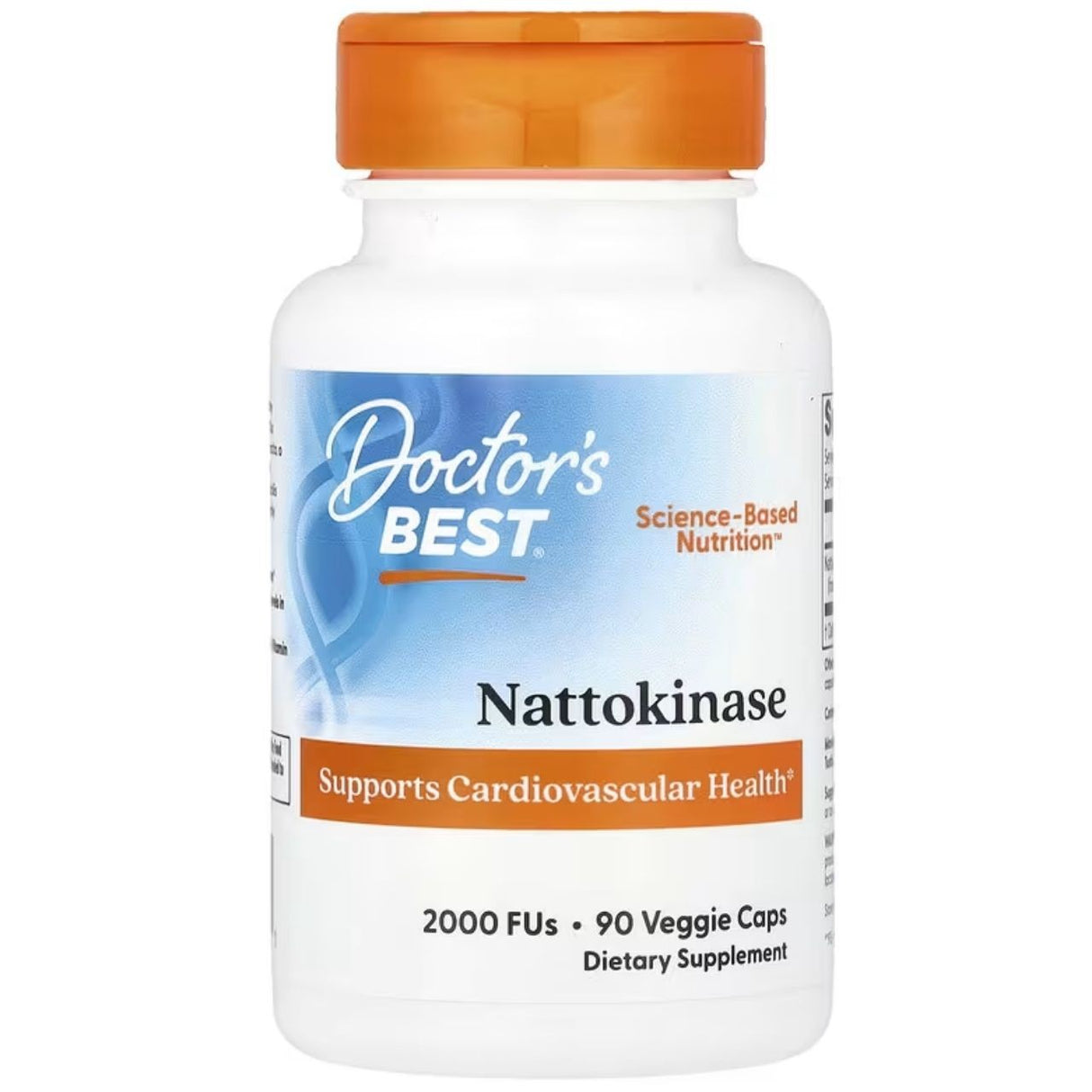 Doctor's Best Nattokinase 2,000 FUs - 90 vegetabilske kapsler