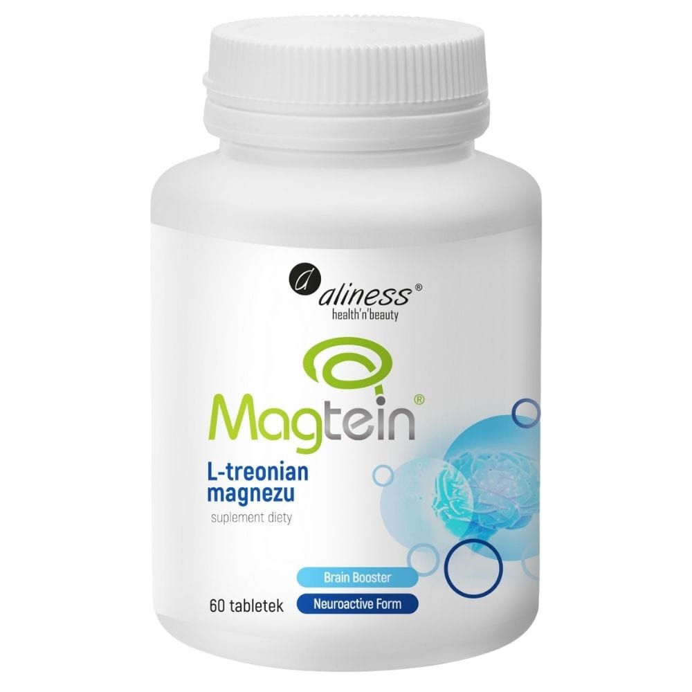 Aliness Magtein L-Treonian Magnesium - 60 Tablets