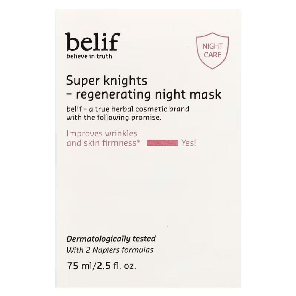 Belif Super Knights Regenerating Night Mask - 75 ml