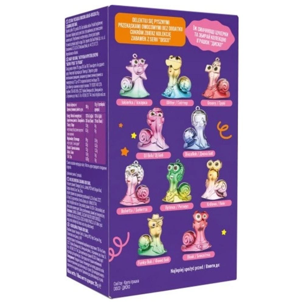 Bob Snail Apple & Pear Stripe with Toy - 20 g