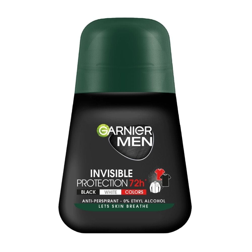Garnier Mineral Men Invisible Protection 72h BWC Antitranspirant Roll-on - 50 ml