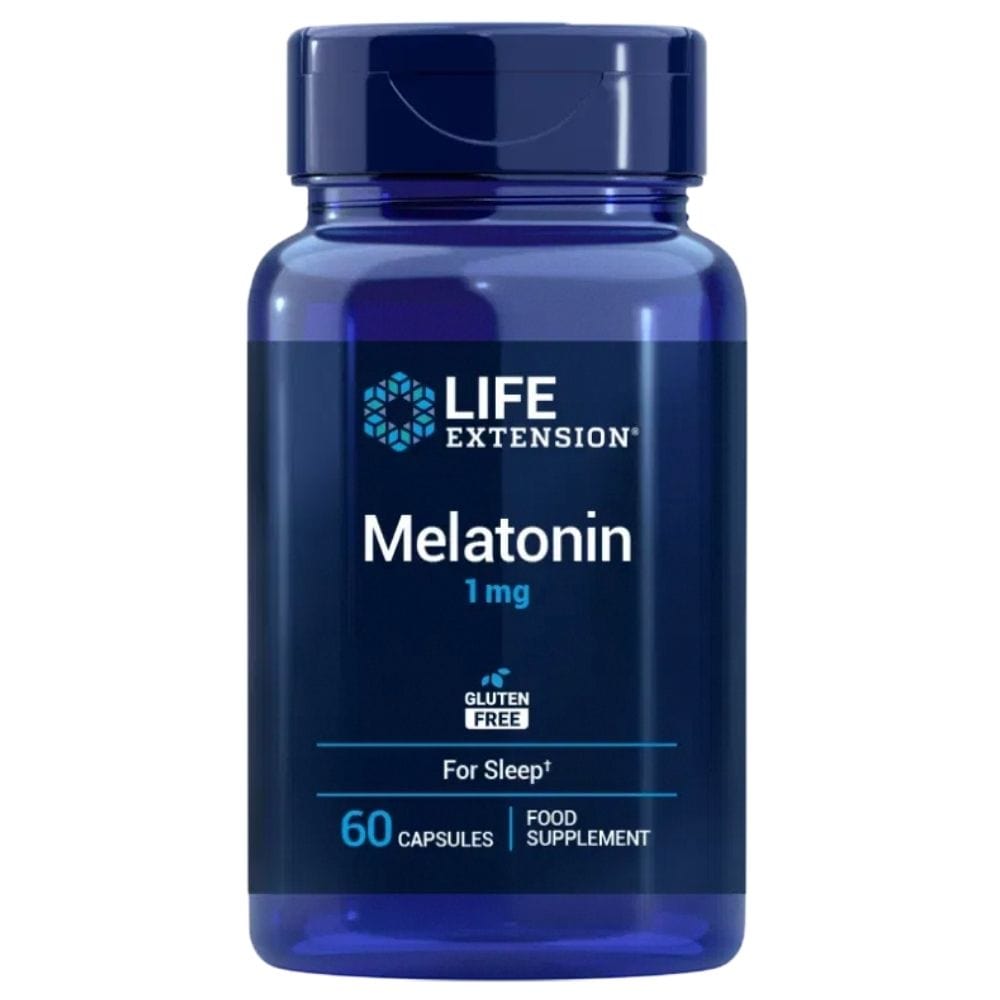 Life Extension Melatonin 1 mg - 60 Capsules