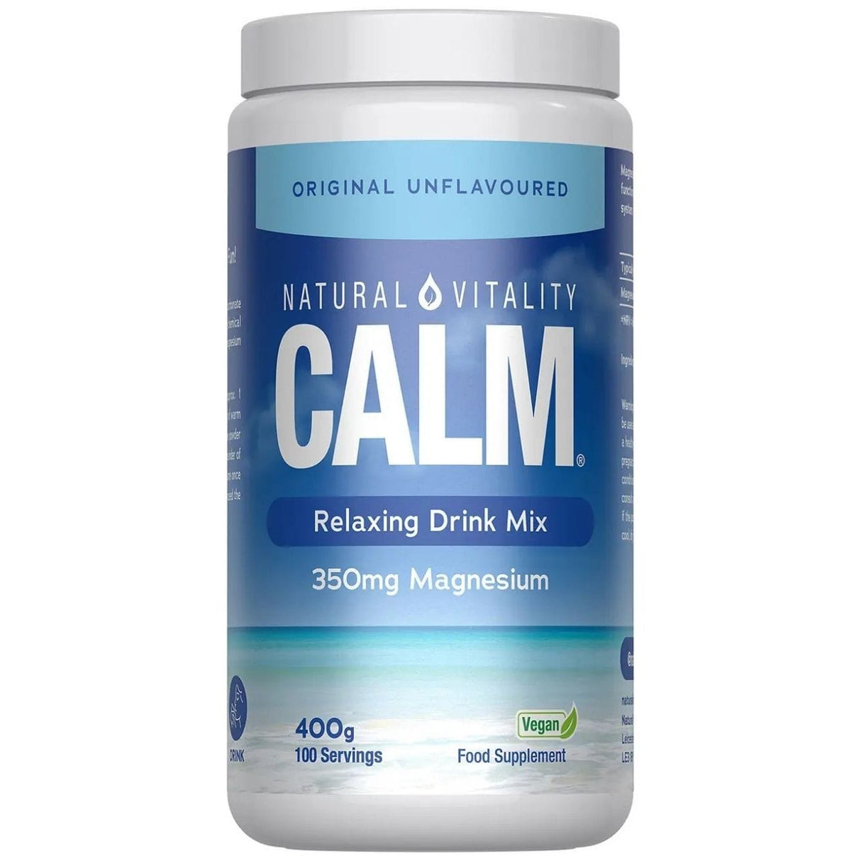 Natural Vitality Calm Relaxing Drink Mix Original, Unflavoured - 400 g
