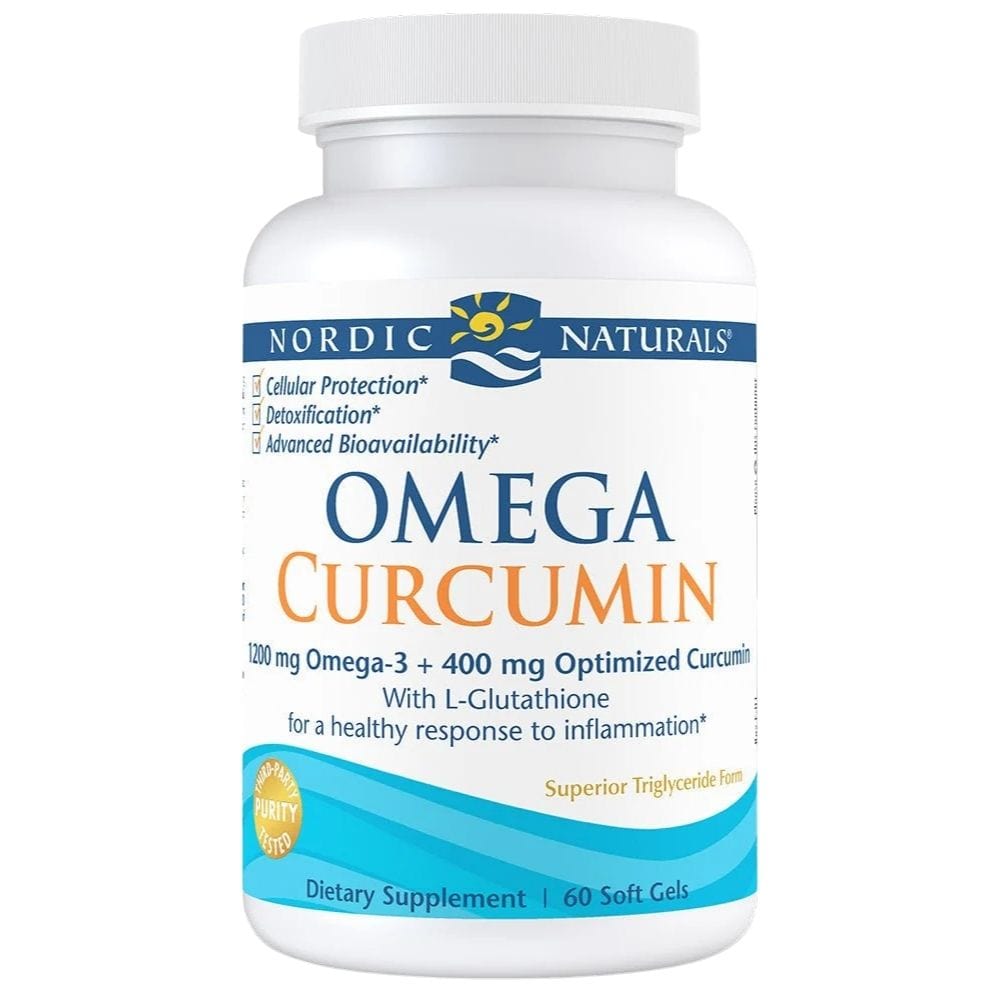 Nordic Naturals Ultimate Omega + Curcumin - 60 Capsules