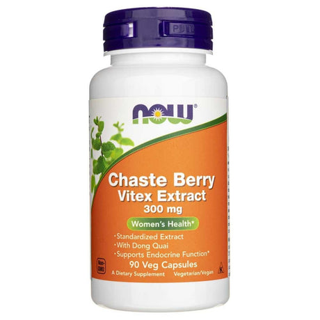 Now Foods Chaste Berry Vitex Extract 300 mg - 90 Capsules