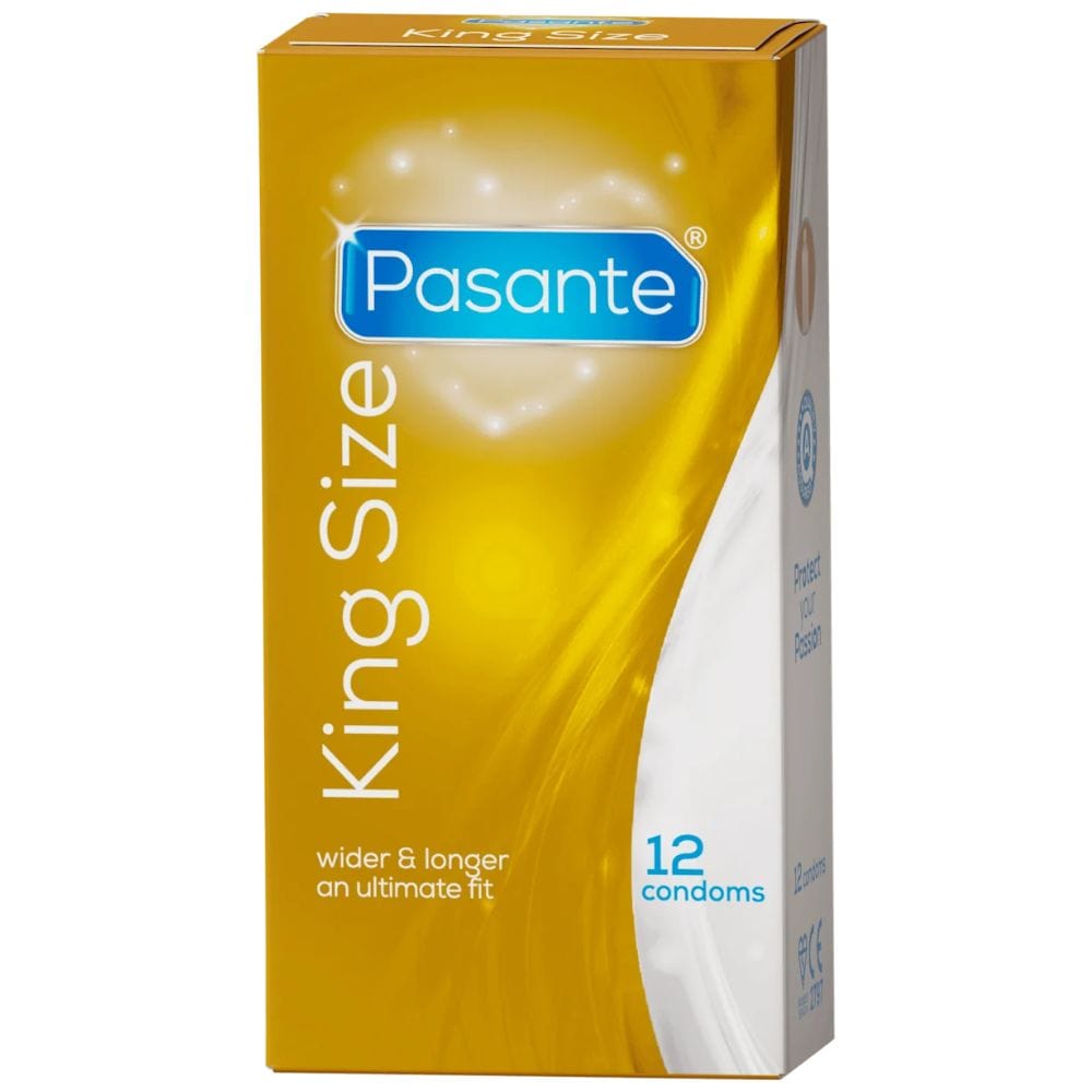 Pasante King Size XL Condoms - 12 Pieces