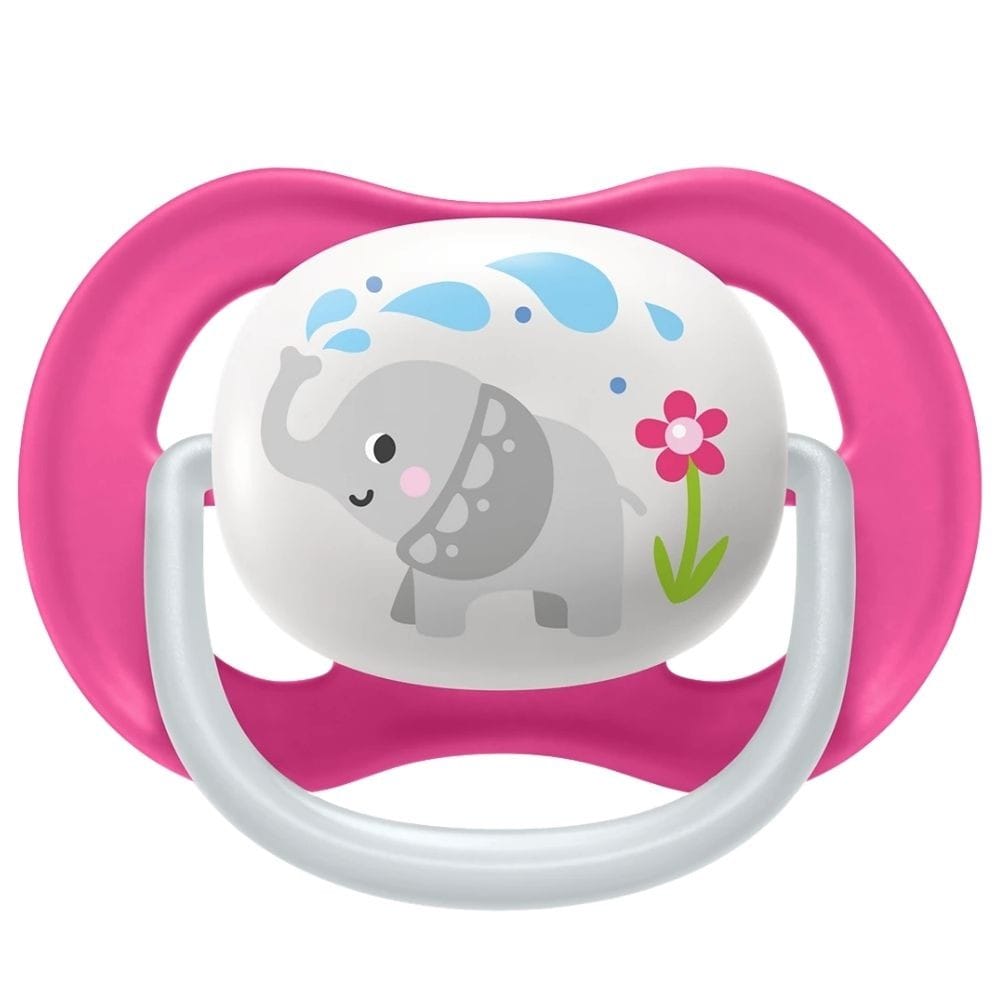 Philips Avent Ultra Air Pacifier, 6-18 m, Girl - 2 Pieces