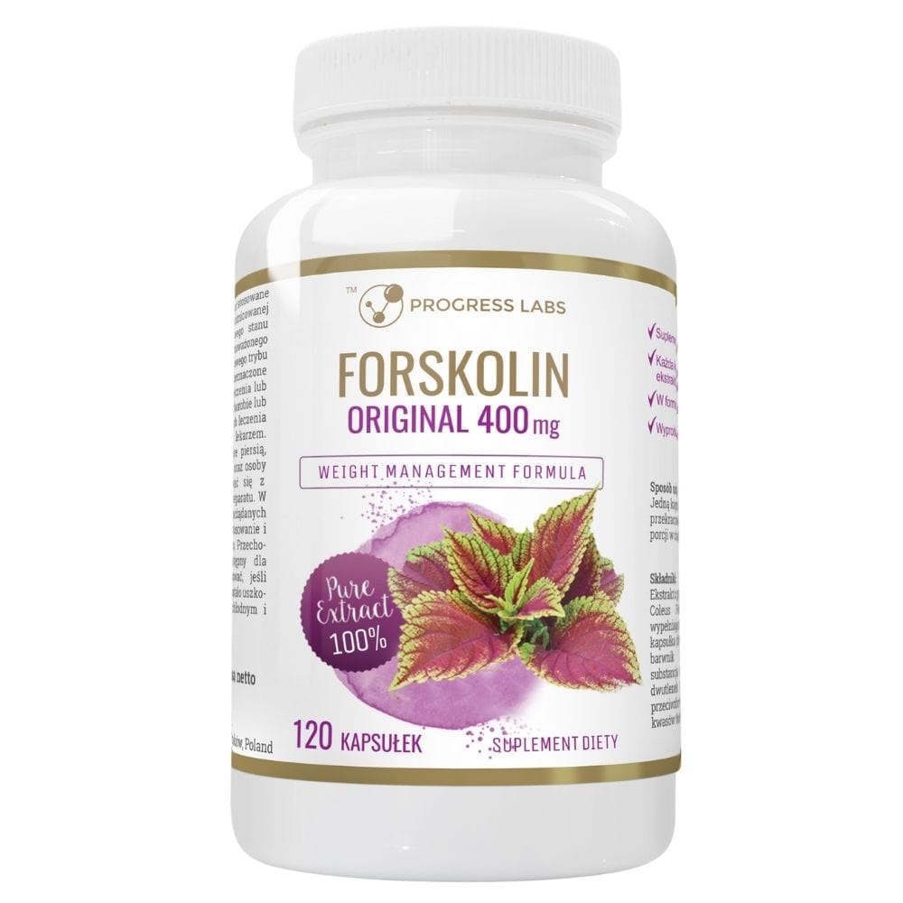 Progress Labs Forskolin Original 400 mg - 120 Capsules