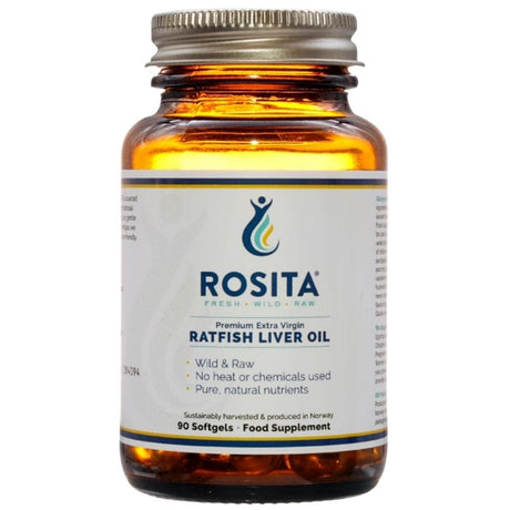 Rosita Ratfish Liver Oil Chimera Liver Oil - 90 Capsules