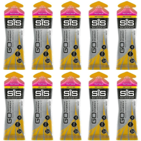 SIS GO Isotonic Energy, Fruit Salad - 60 ml x 10 pieces