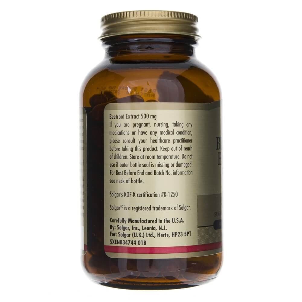 Solgar Beetroot Extract 500 mg - 90 Capsules