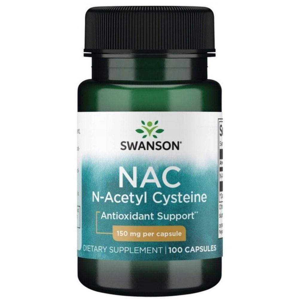 Swanson NAC (N-Acetylcysteine) 150 mg - 100 Capsules