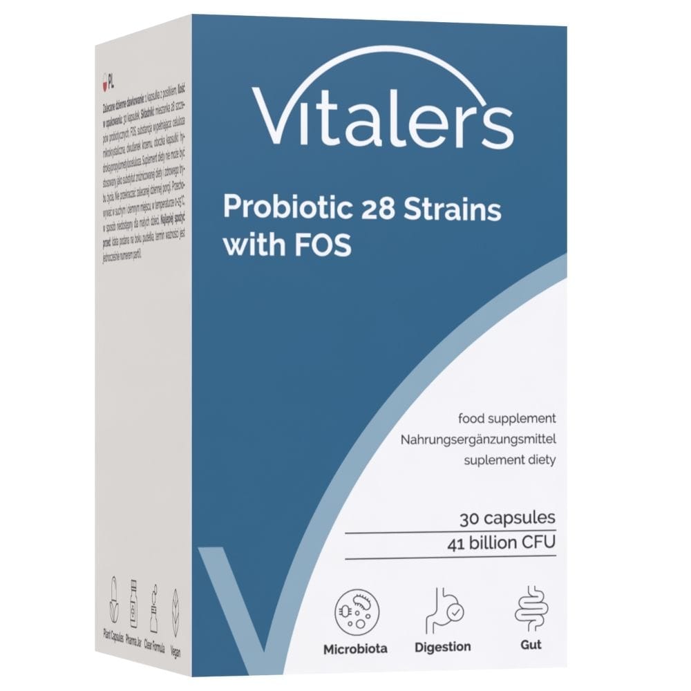 Vitaler's Probiotic 28 Strains with FOS - 30 Capsules