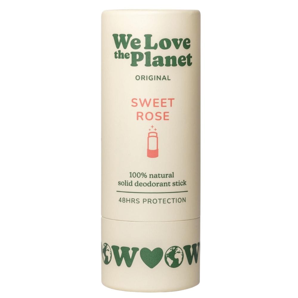 We Love The Planet Stick Deodorant, Sweet Rose - 40 g