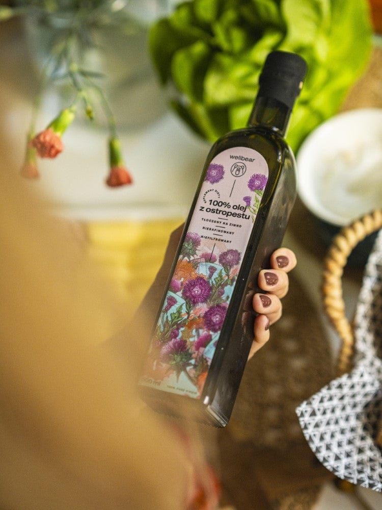 Wellbear Thistle Oil Cold Pressed - 500 ml