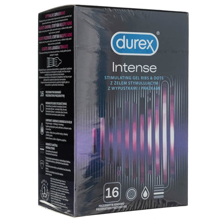 Durex Intense Orgasmic Condoms - 16 pieces