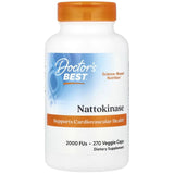 Doctor's Best Nattokinase 2,000 FUs - 270 vegetabilske kapsler