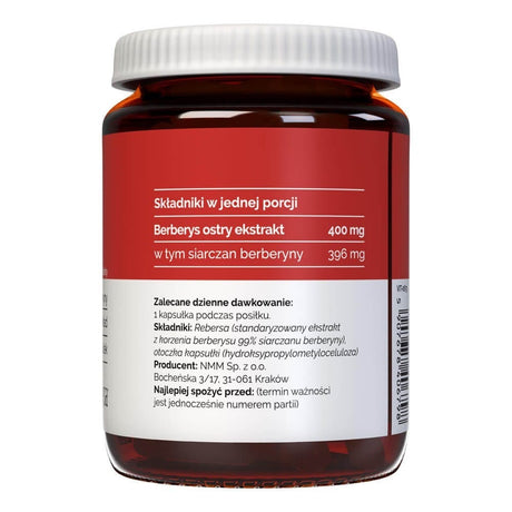 Vitaler's Berberin 400 mg - 60 kapsler