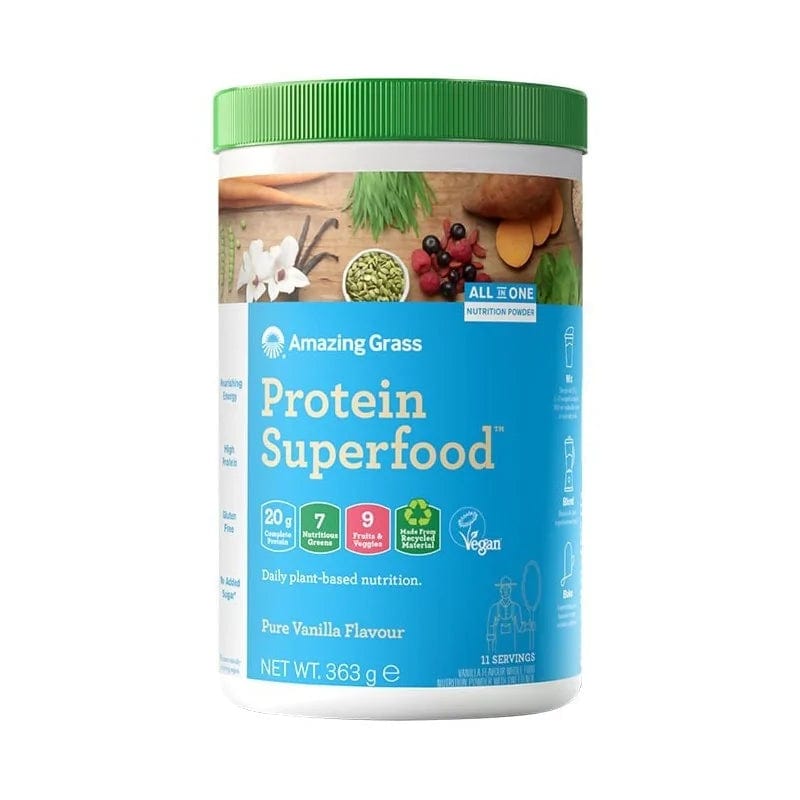 Amazing Grass Protein Superfood, Vanilla Flavour - 363 g