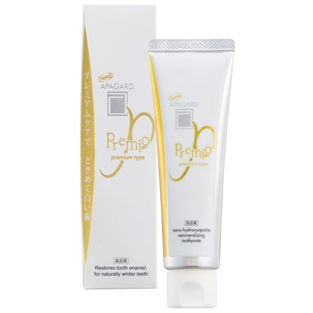 APAGARD Premio Premium Type Whitening Toothpaste with Hydroxyapatite - 53 g