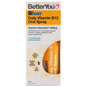 BetterYou Vitamin B12 Spray, Apricot - 25 ml
