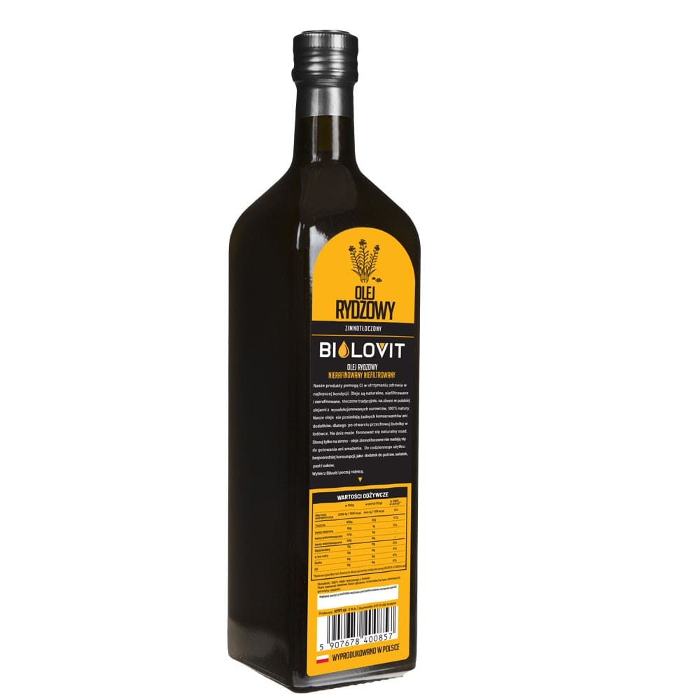 Bilovit Camelina Oil Cold Pressed - 1000 ml