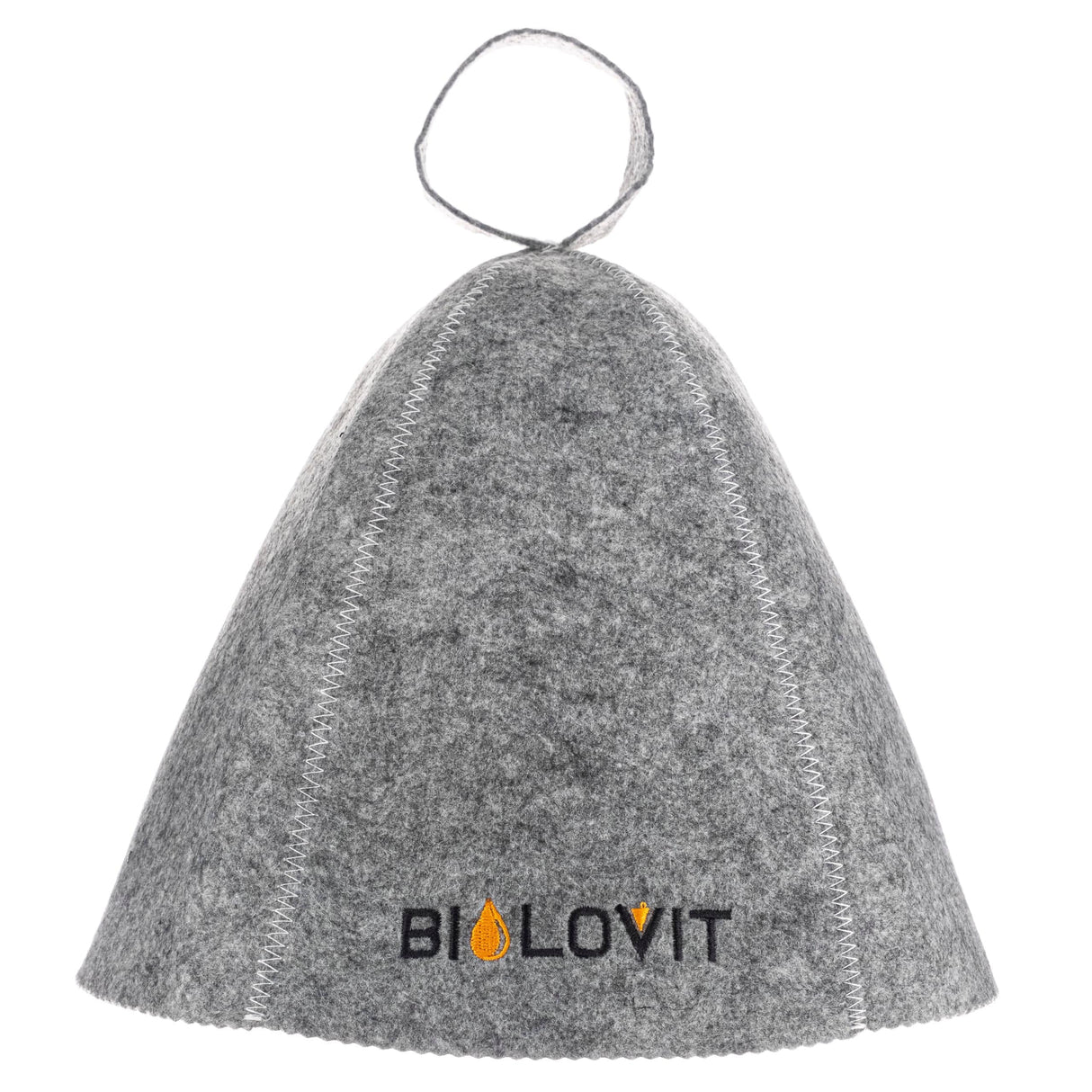 Bilovit Felt Sauna Cap, Grey - 1 Piece