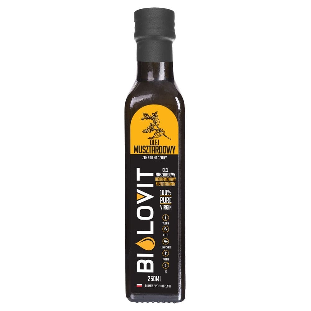 Bilovit Mustard Oil Cold Pressed - 250 ml