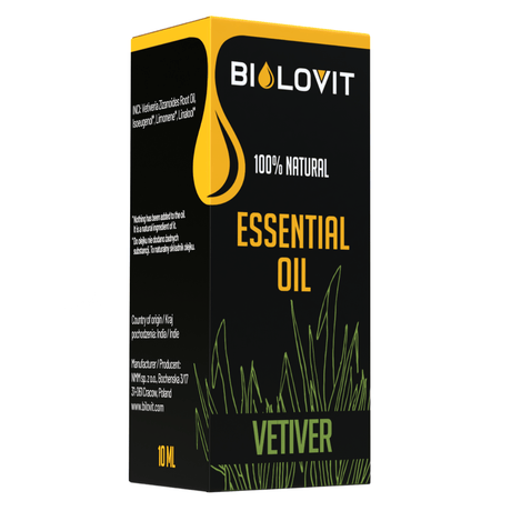 Bilovit Vetiver Essential Oil - 10 ml