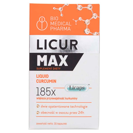 Bio Medical Pharma Licur Max - 30 Capsules