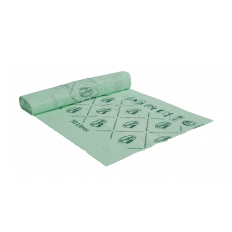 Biobag Biodegradable and Compostable Organic Waste Bags 10 L - 25 pieces