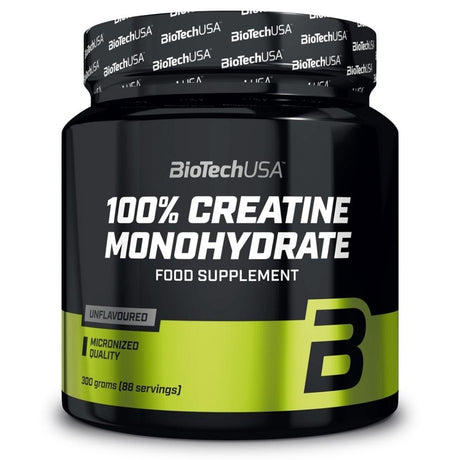 BioTech USA 100% Micronized Creatine Monohydrate - 300 g
