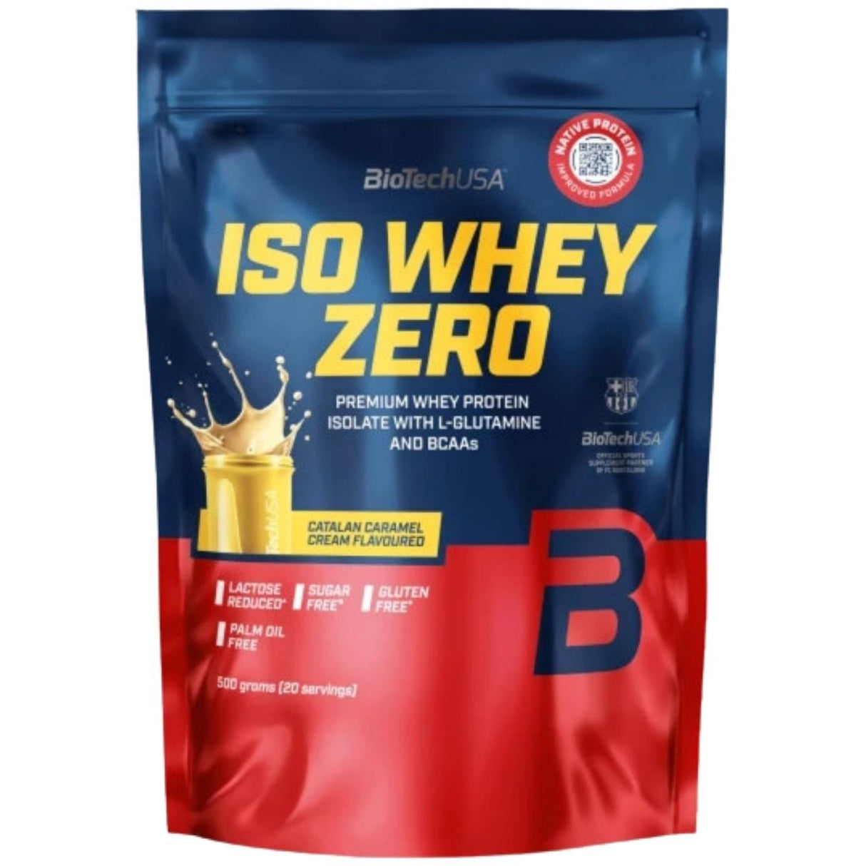 BioTech USA Iso Whey Zero, Caramel - 454 g