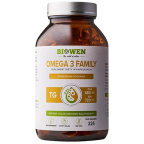 Biowen Omega 3 Family TG - 225 Capsules