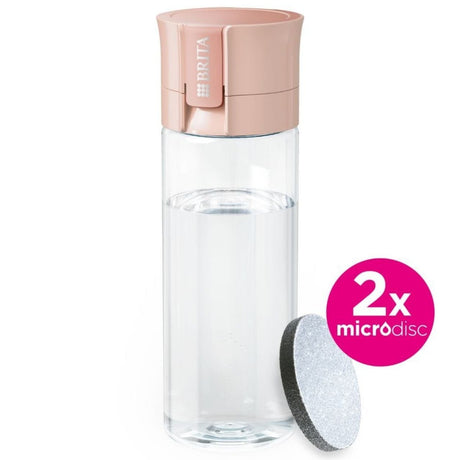BRITA Vital Filtering Bottle, Pastel Peach - 1 Piece