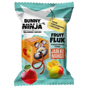 Bunny Ninja Fruit Fluk Fruit Snack Apple-Mango - 15 g