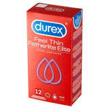 Durex Fetherlite Elite Thin Condoms - 12 pieces