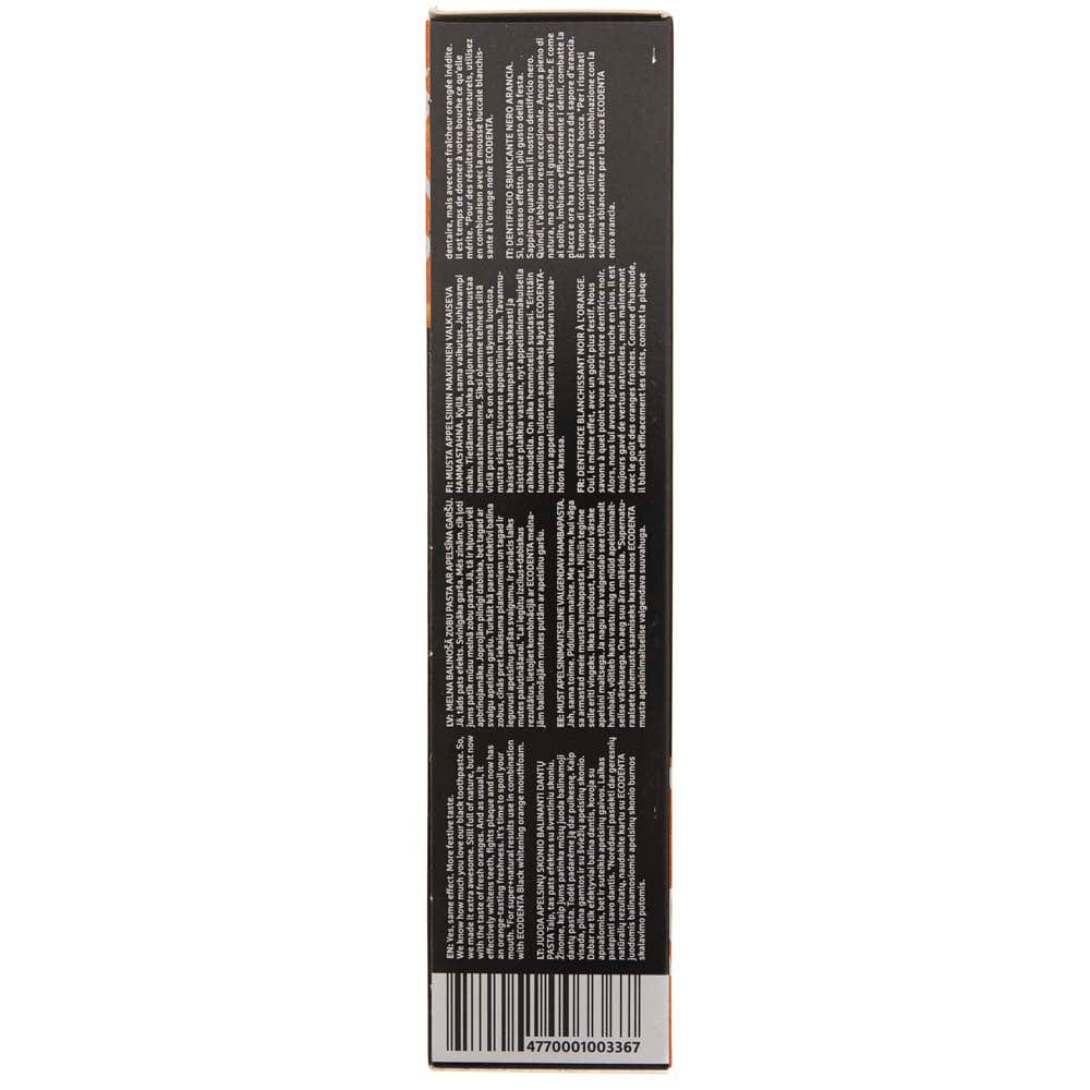 Ecodenta Toothpaste Whitening Black Orange - 100 ml