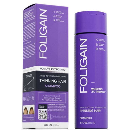 Foligain Shampoo for Thinning Hair for Women - 236 ml