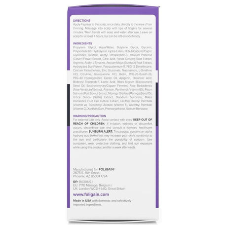 Foligain Triple Action Complete Formula For Thinning Hair For Women - 59 ml