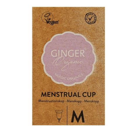 GingerOrganic Menstrual Cup, Size M - 1 Piece