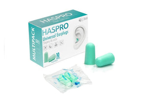 Haspro Multi10 Universal Earplugs Mint - 10 pairs
