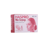Haspro Wax Earplugs - 6 Pairs