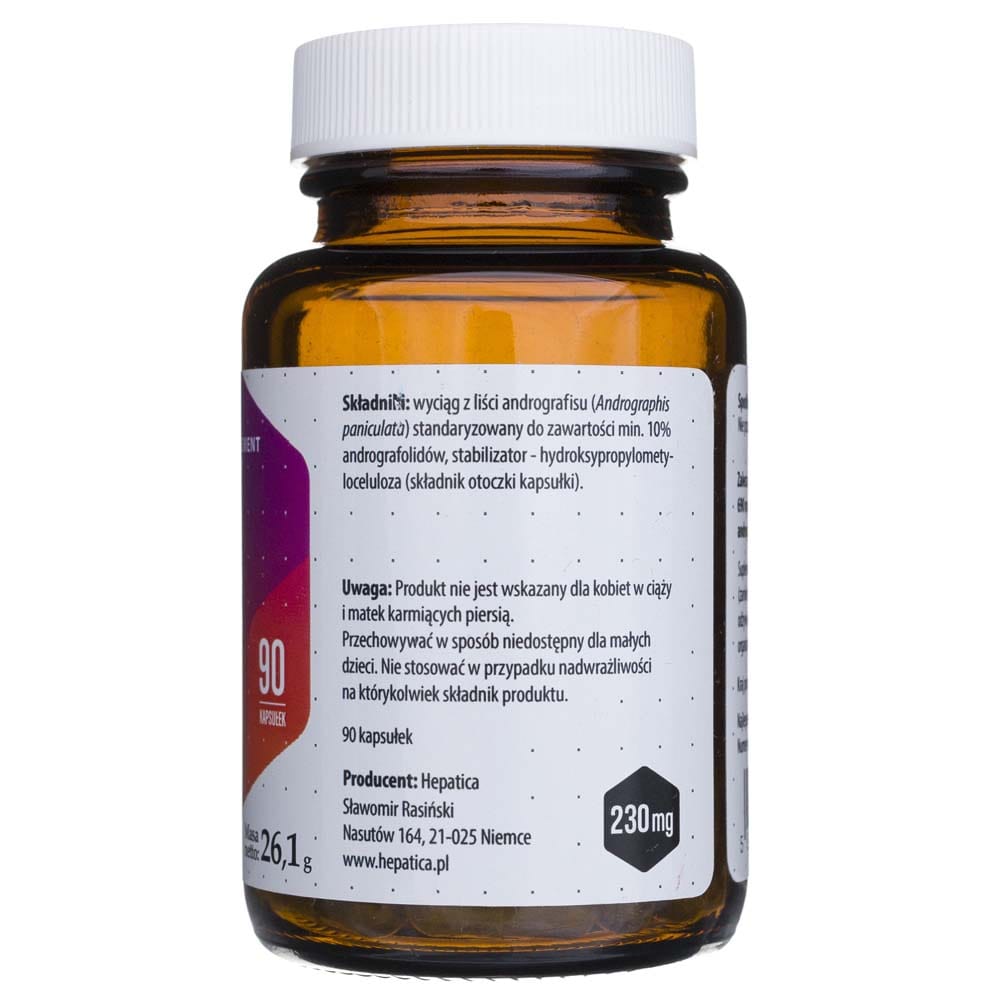 Hepatica Andrographis - 90 Capsules