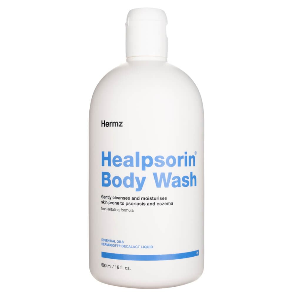 Hermz Healpsorin Face and Body Wash Gel - 500 ml