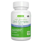 Igennus High Absorption Zinc Complex 25 mg - 180 Tablets