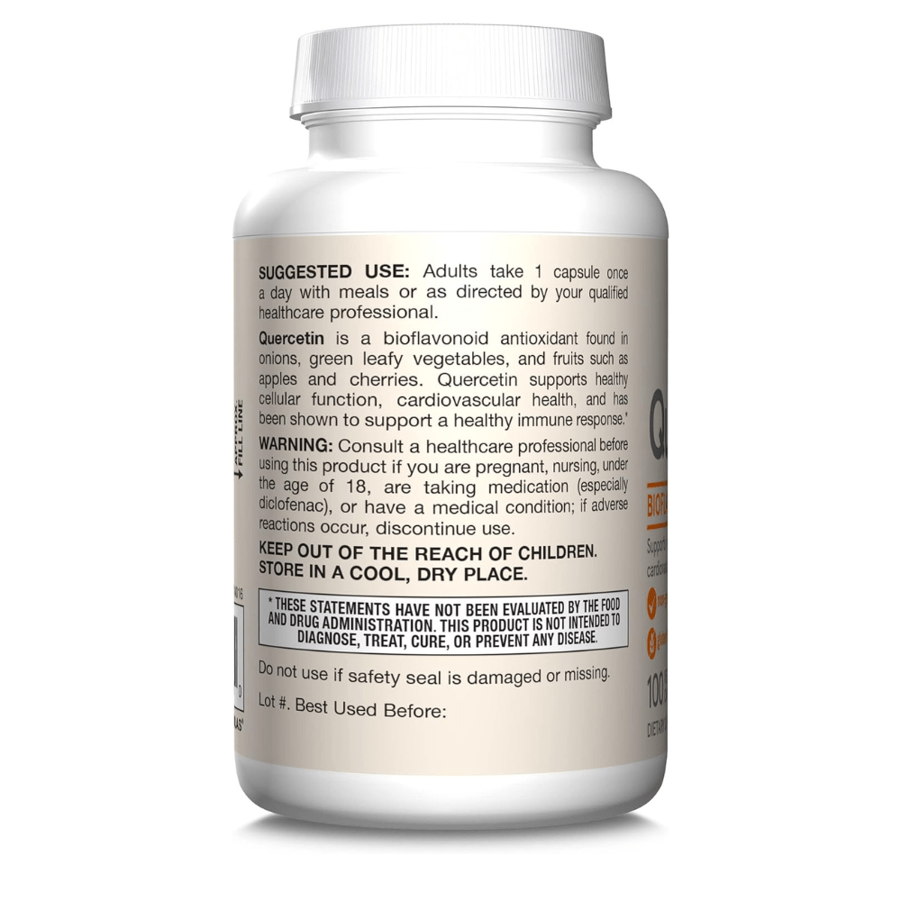 Jarrow Formulas Quercetin 500 mg - 100 Veg Capsules