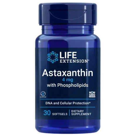 Life Extension Astaxanthin with Phospholipids 4 mg - 30 Capsules