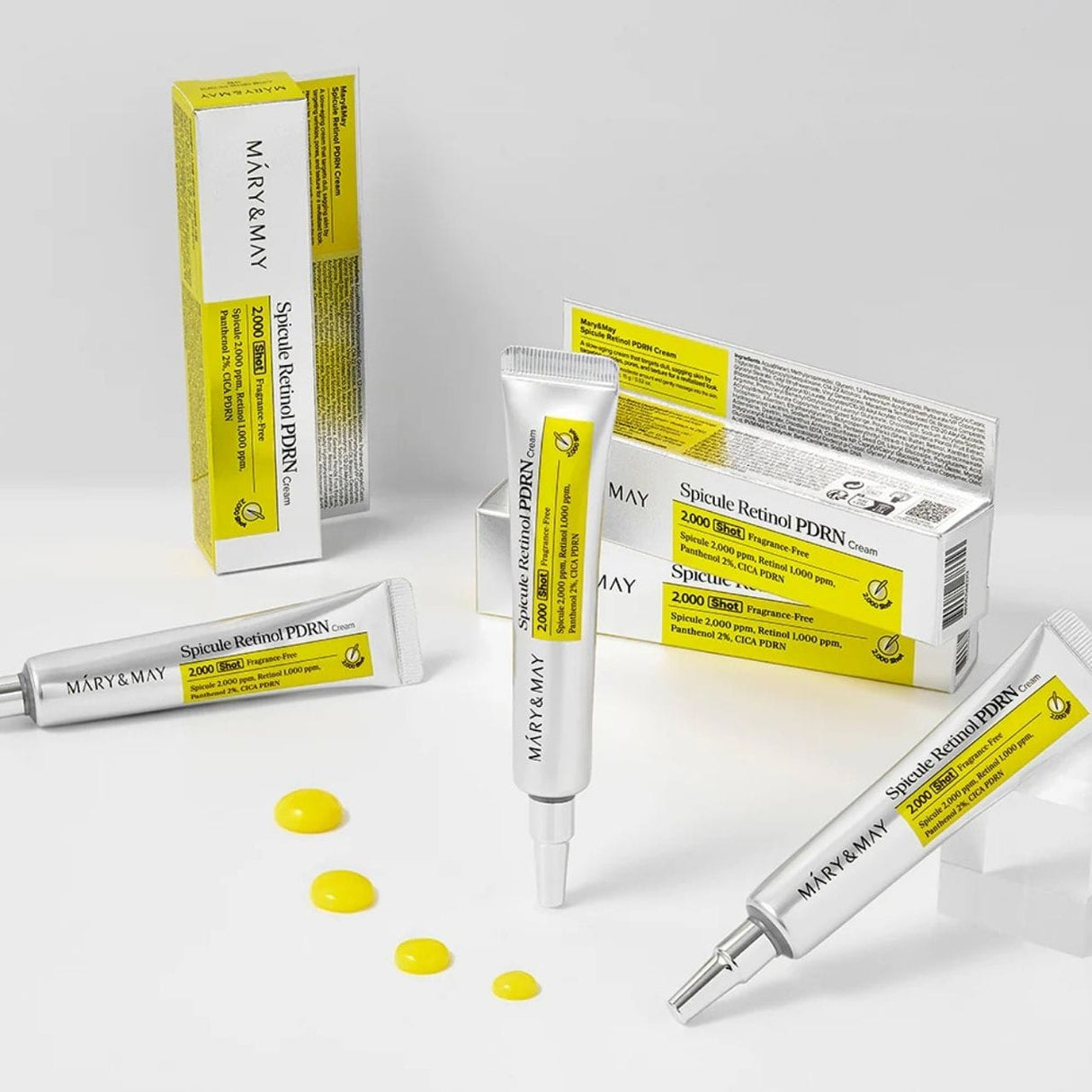 Mary&May Spicule Retinol PDRN Anti-Ageing Cream with Retinol - 15 g