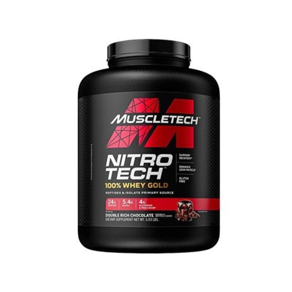 MusleTech Nitro Tech 100% Whey Gold Triple Chocolate - 2270 g